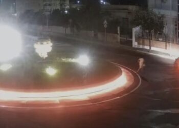 Monserrato, rubate tre sfere di Murano dal grappolo d’uva installato nella rotatoria di via San Fulgenzio (VIDEO)