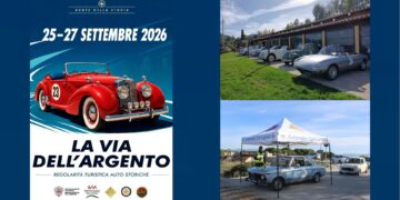 Cagliari: le auto storiche tornano protagoniste sulle strade della Sardegna con “Ruote nella Storia 2026 – La Via dell’Argento”