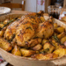 La cultura nel piatto: pollo al forno con patate