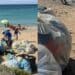 Quartu, a Mari Pintau un mare di rifiuti: raccolti centinaia di chili di pattume nascosto anche in mezzo alla vegetazione
