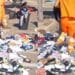Cagliari, dopo il Mercatino Cuore cumuli di immondizia ricoprono il piazzale