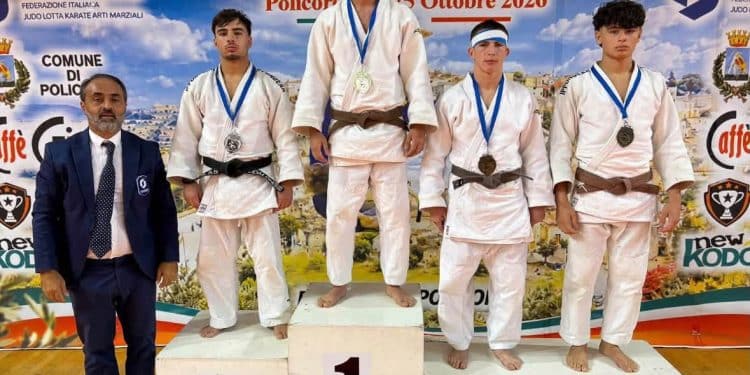 Judo, 7 medaglie per gli atleti sardi al Trofeo Italia in Basilicata