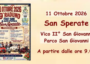 San Sperate : grande attesa per il 9° Raduno Fiat 500 e auto d’epoca