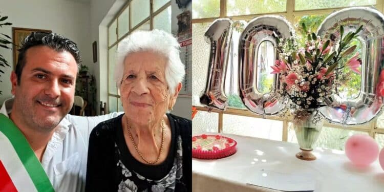 San Sperate, una nuova centenaria in Sardegna: rose e tanti dolci per Anna Lucia Spiga