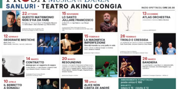 Teatro Comunale “Akinu Congia” di Sanluri: al via la Stagione di Prosa | Danza | Musica 2026-2027