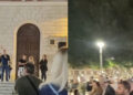 Cagliari, centinaia di persone per dire no alla violenza, Fabio Macciò: “Mia figlia molestata sul bus da tre uomini” (VIDEO)