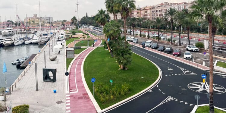 Cagliari, aperta alla città l’intera passeggiata del nuovo waterfront di via Roma